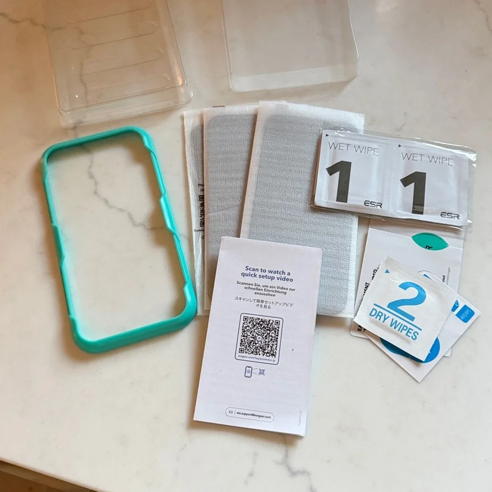 ESR 3 Pack for iPhone 15 Pro Privacy Screen Protector, Anti-spy, New in box.